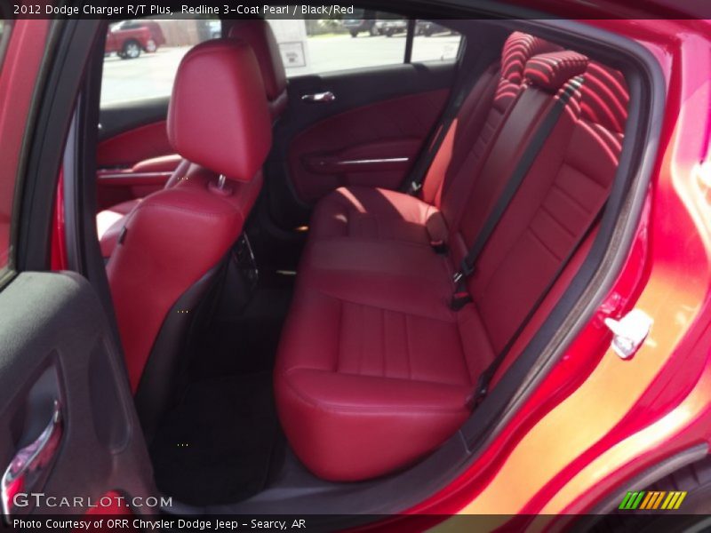 Redline 3-Coat Pearl / Black/Red 2012 Dodge Charger R/T Plus