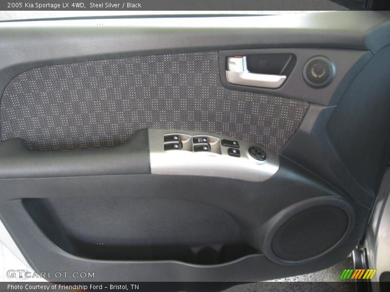Steel Silver / Black 2005 Kia Sportage LX 4WD