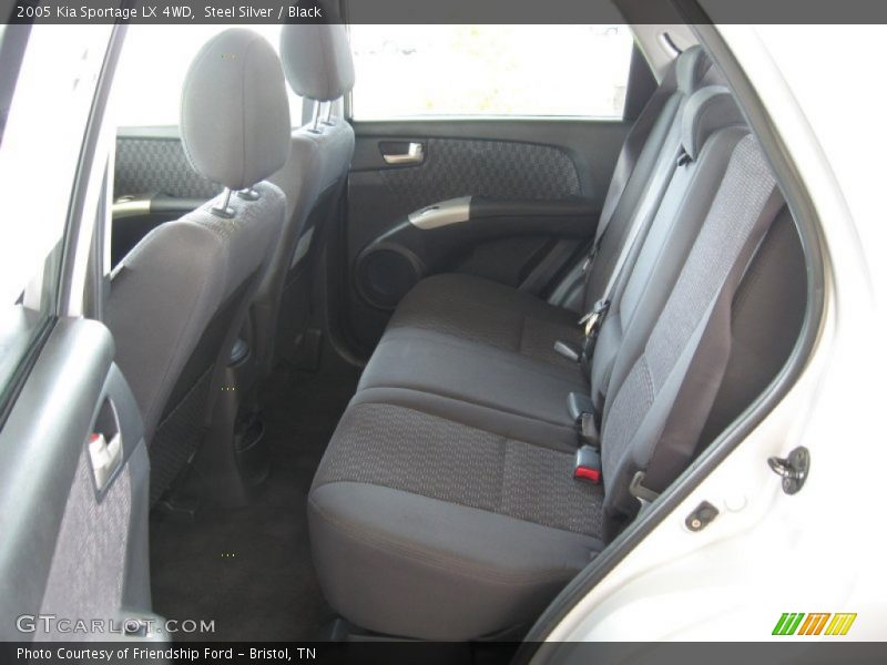 Steel Silver / Black 2005 Kia Sportage LX 4WD