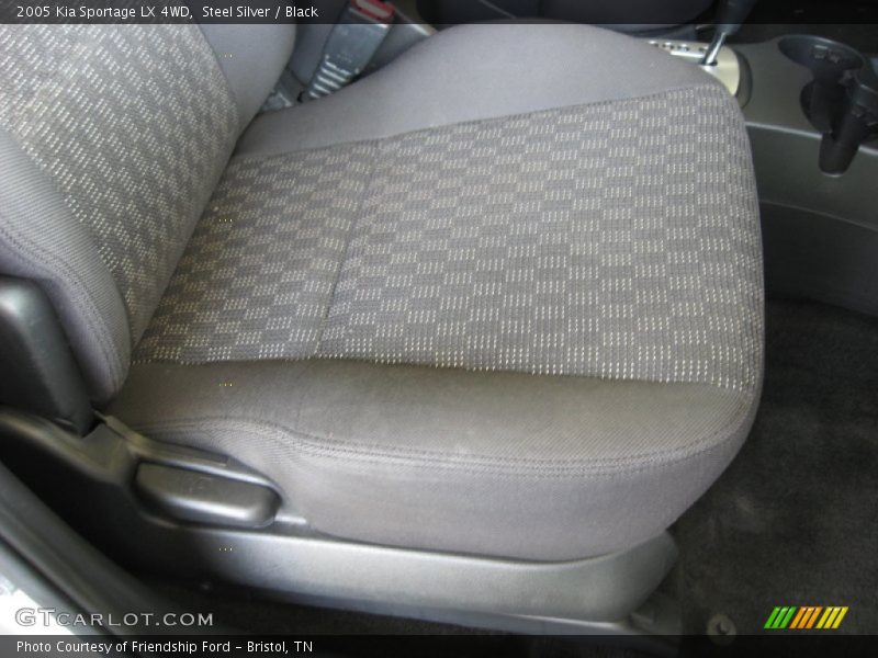 Steel Silver / Black 2005 Kia Sportage LX 4WD
