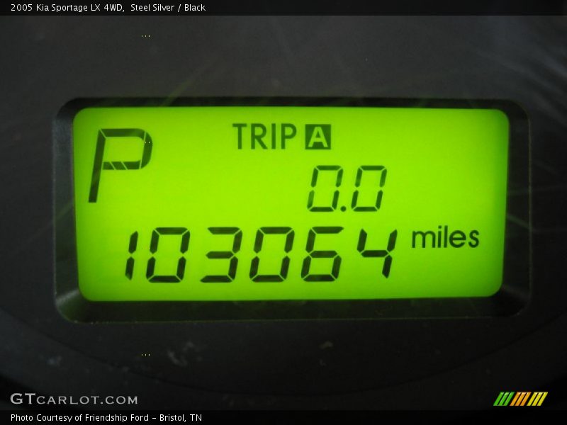 Steel Silver / Black 2005 Kia Sportage LX 4WD