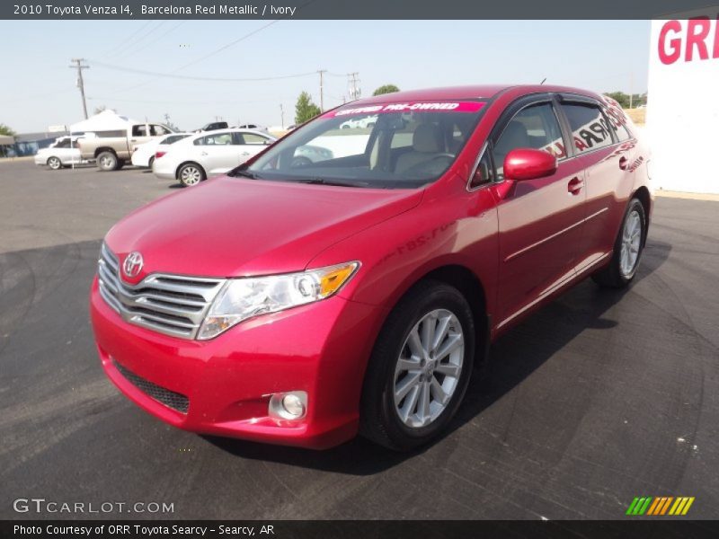 Barcelona Red Metallic / Ivory 2010 Toyota Venza I4