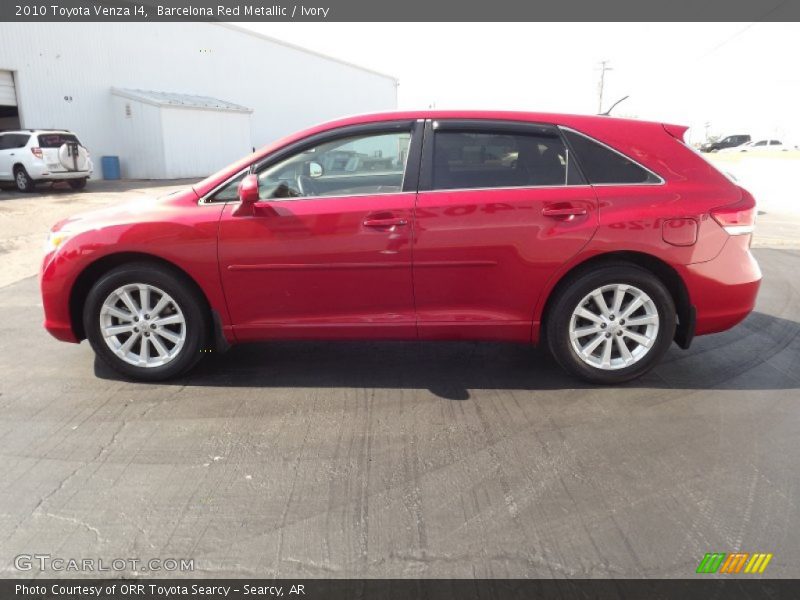 Barcelona Red Metallic / Ivory 2010 Toyota Venza I4