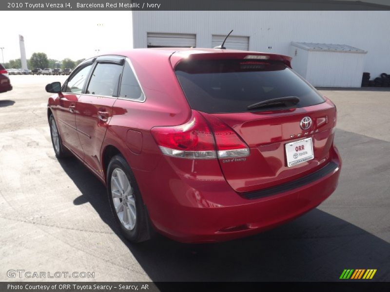 Barcelona Red Metallic / Ivory 2010 Toyota Venza I4