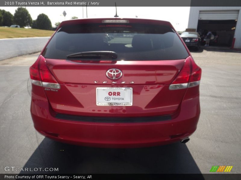 Barcelona Red Metallic / Ivory 2010 Toyota Venza I4