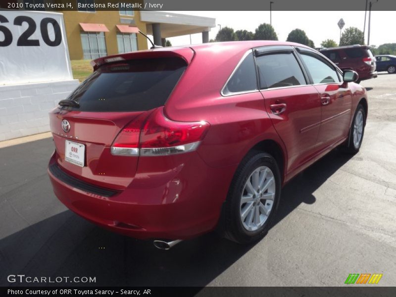 Barcelona Red Metallic / Ivory 2010 Toyota Venza I4
