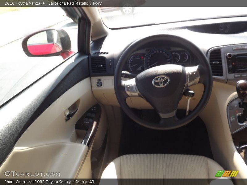 Barcelona Red Metallic / Ivory 2010 Toyota Venza I4