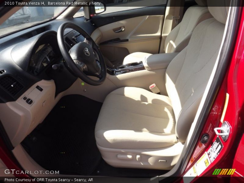 Barcelona Red Metallic / Ivory 2010 Toyota Venza I4