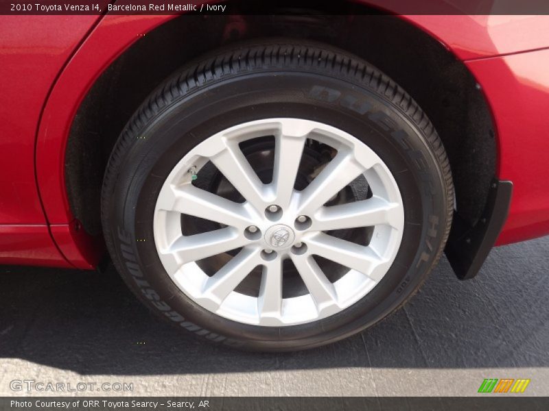 Barcelona Red Metallic / Ivory 2010 Toyota Venza I4