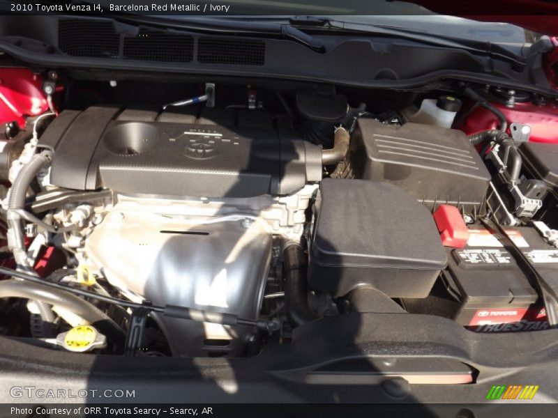 Barcelona Red Metallic / Ivory 2010 Toyota Venza I4