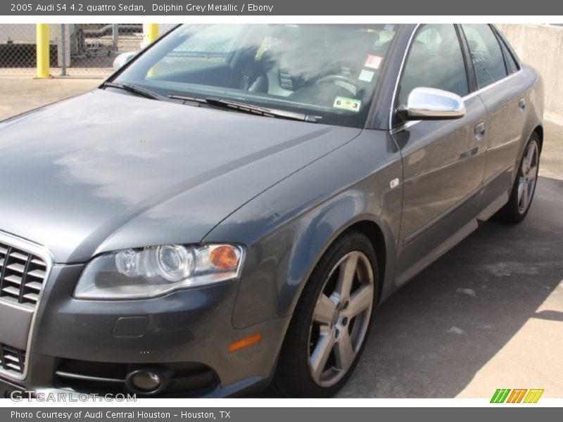 Dolphin Grey Metallic / Ebony 2005 Audi S4 4.2 quattro Sedan