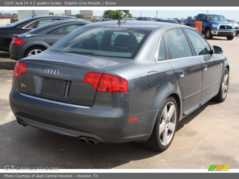 Dolphin Grey Metallic / Ebony 2005 Audi S4 4.2 quattro Sedan