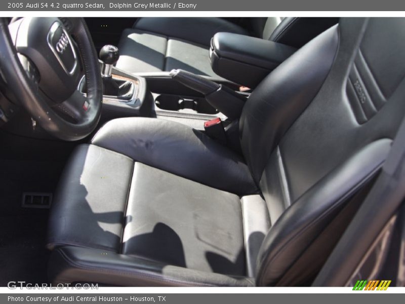 Dolphin Grey Metallic / Ebony 2005 Audi S4 4.2 quattro Sedan