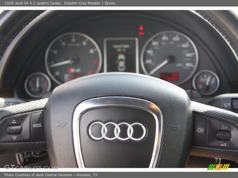 Dolphin Grey Metallic / Ebony 2005 Audi S4 4.2 quattro Sedan