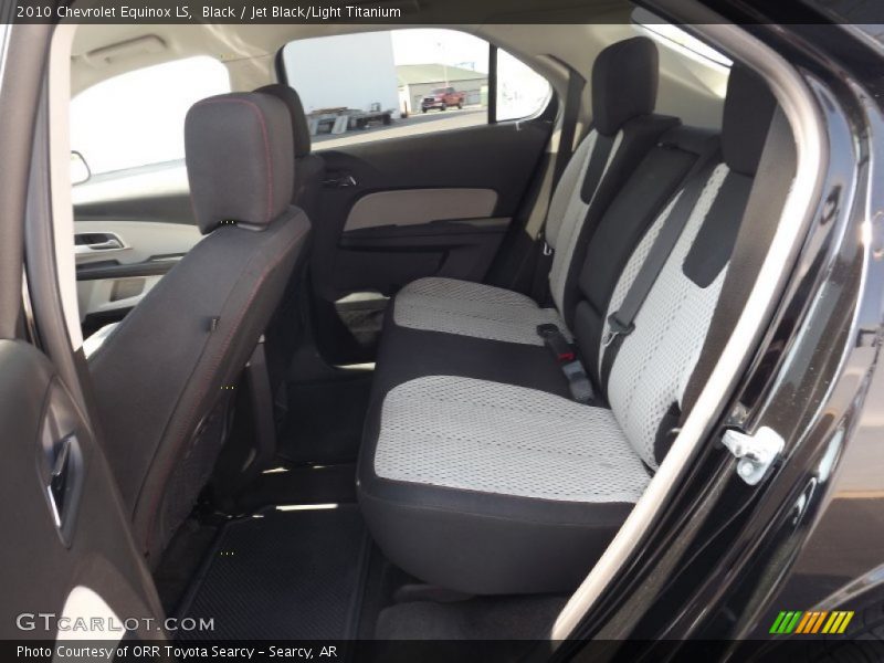 Black / Jet Black/Light Titanium 2010 Chevrolet Equinox LS