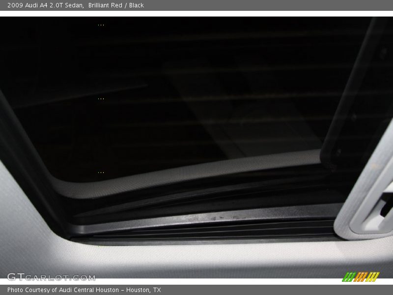 Brilliant Red / Black 2009 Audi A4 2.0T Sedan
