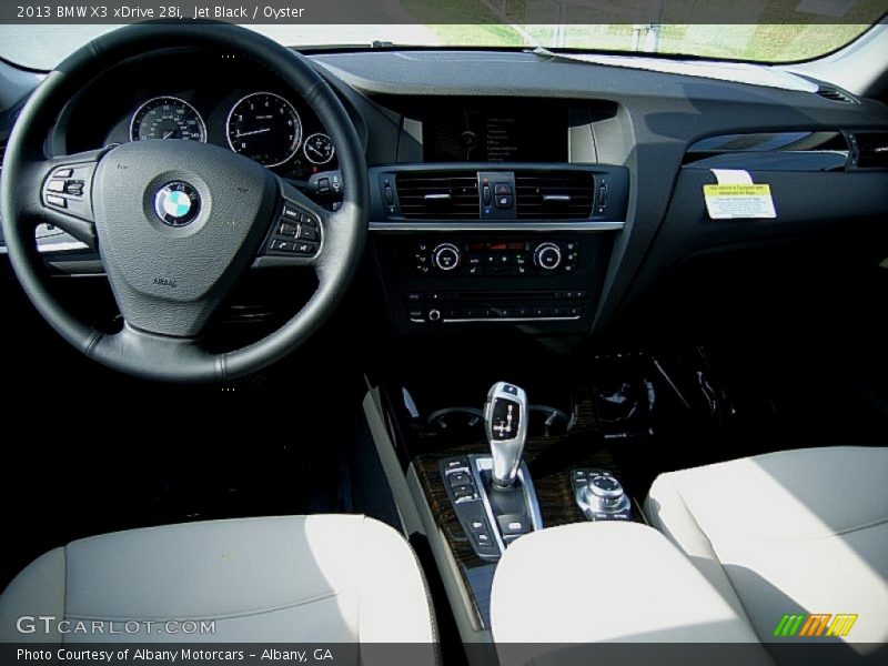 Jet Black / Oyster 2013 BMW X3 xDrive 28i