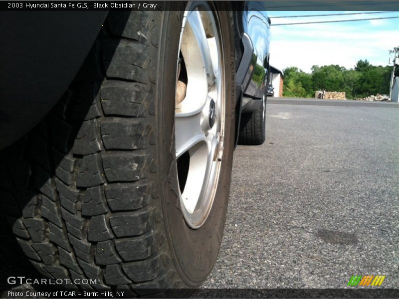 Black Obsidian / Gray 2003 Hyundai Santa Fe GLS