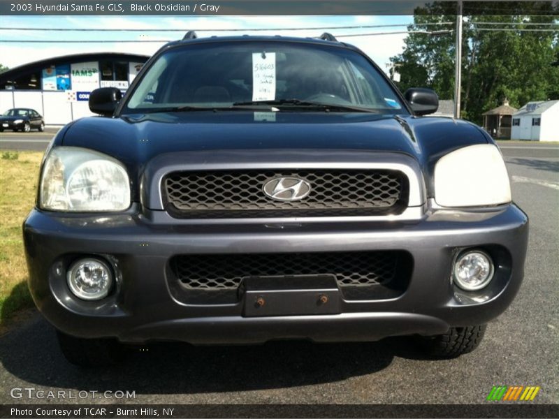 Black Obsidian / Gray 2003 Hyundai Santa Fe GLS