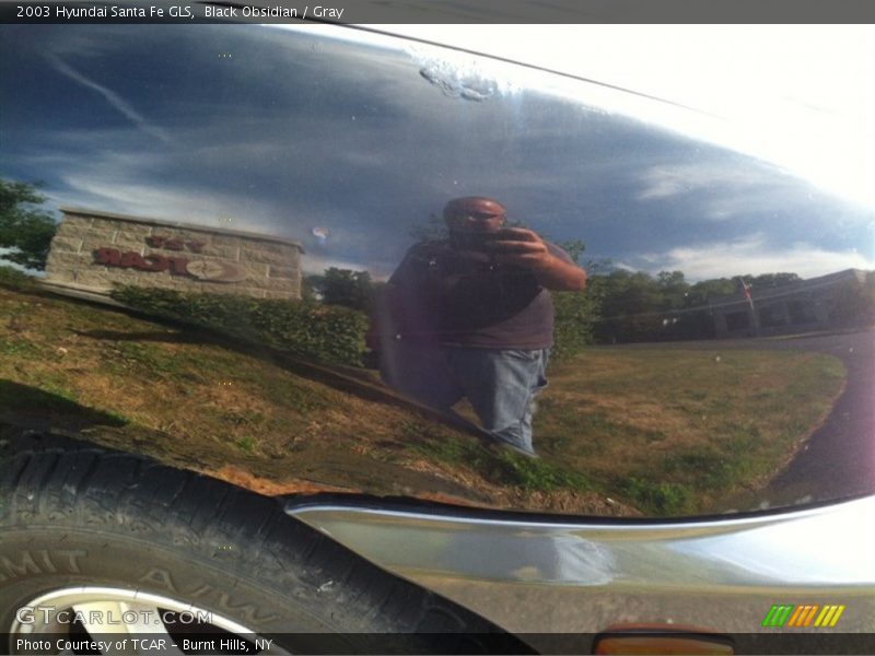 Black Obsidian / Gray 2003 Hyundai Santa Fe GLS