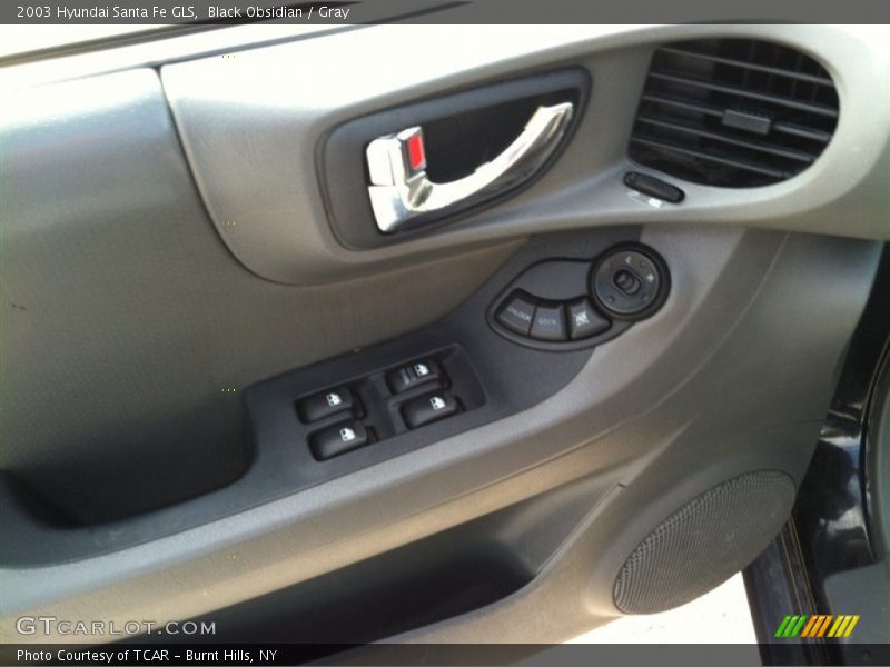 Black Obsidian / Gray 2003 Hyundai Santa Fe GLS