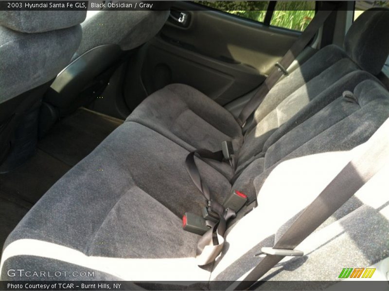 Black Obsidian / Gray 2003 Hyundai Santa Fe GLS