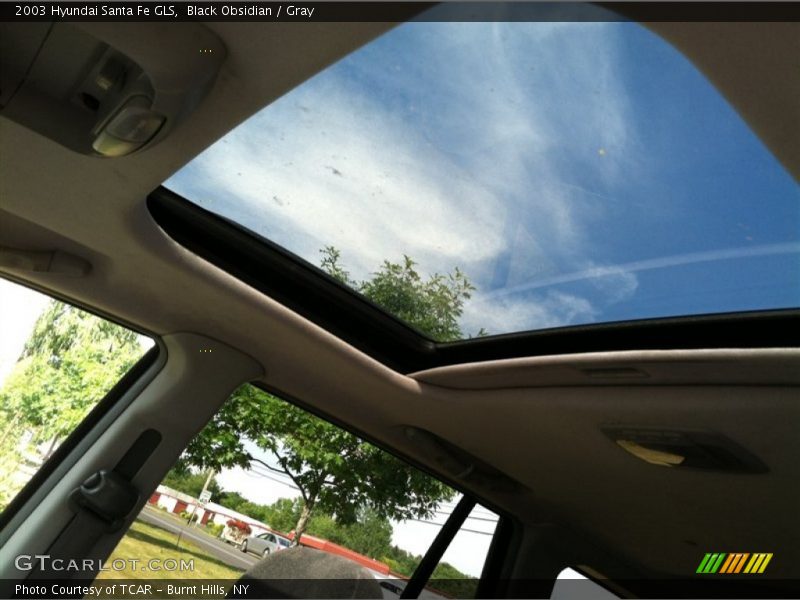 Black Obsidian / Gray 2003 Hyundai Santa Fe GLS
