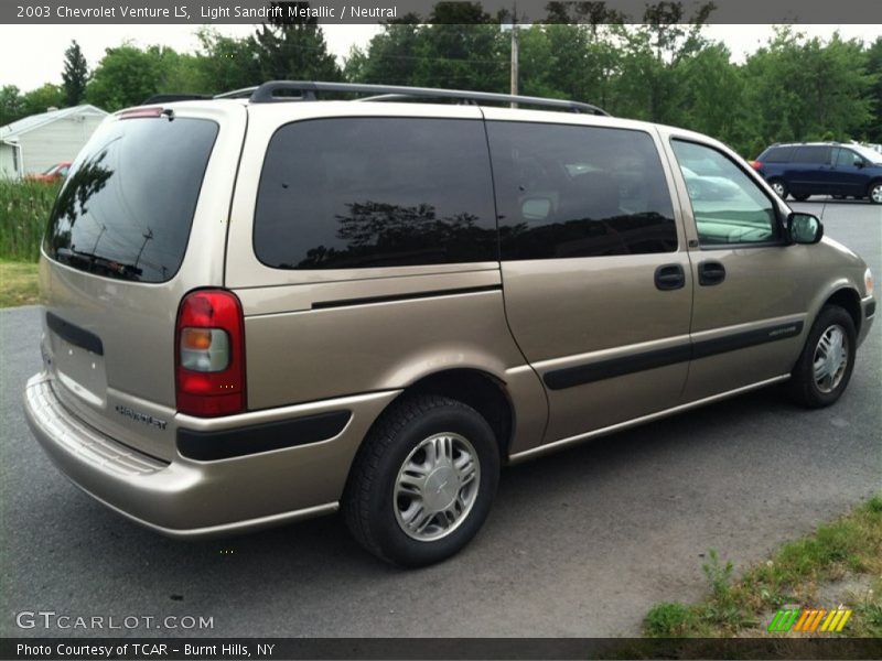 Light Sandrift Metallic / Neutral 2003 Chevrolet Venture LS