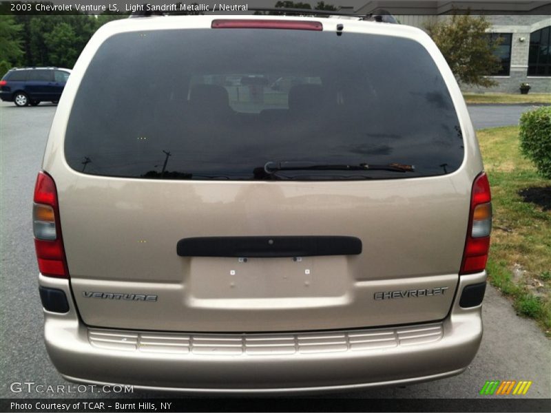 Light Sandrift Metallic / Neutral 2003 Chevrolet Venture LS