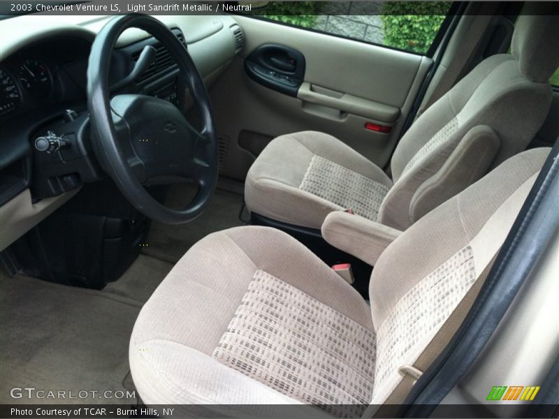 Light Sandrift Metallic / Neutral 2003 Chevrolet Venture LS
