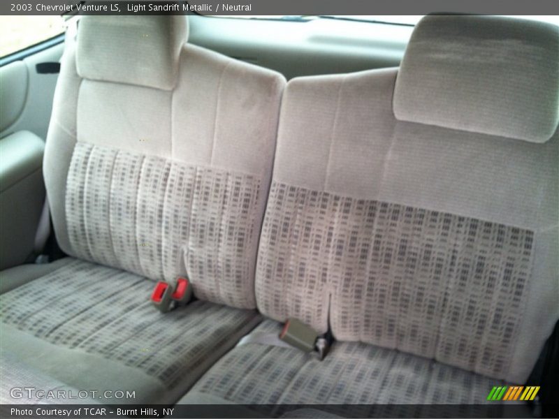 Light Sandrift Metallic / Neutral 2003 Chevrolet Venture LS