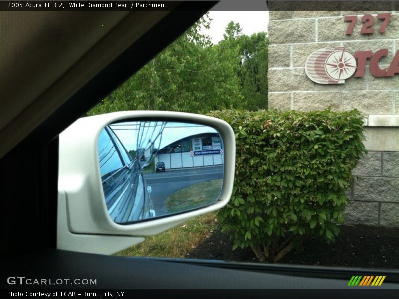 White Diamond Pearl / Parchment 2005 Acura TL 3.2