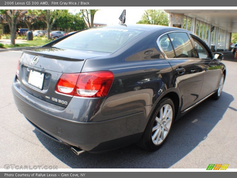 Flint Gray Mica / Black 2006 Lexus GS 300 AWD