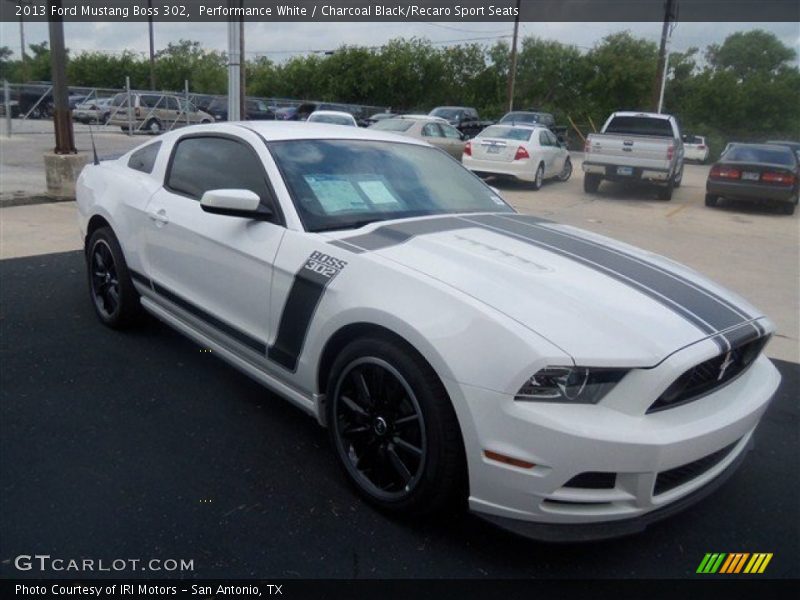  2013 Mustang Boss 302 Performance White