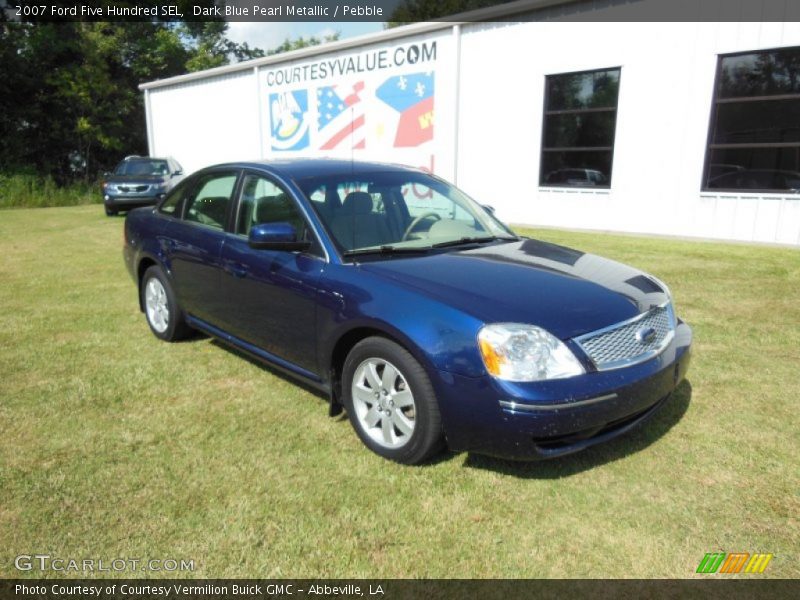 Dark Blue Pearl Metallic / Pebble 2007 Ford Five Hundred SEL