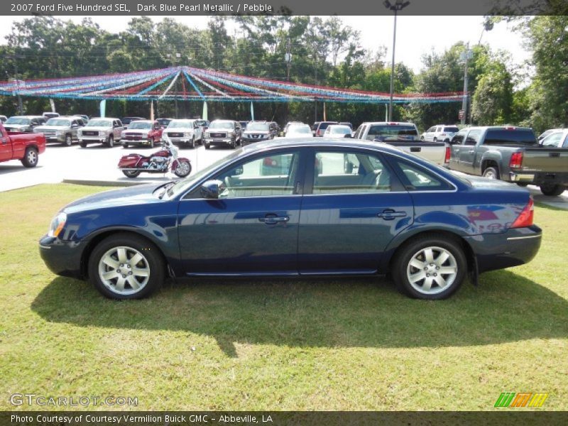 Dark Blue Pearl Metallic / Pebble 2007 Ford Five Hundred SEL