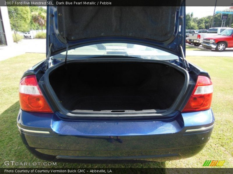Dark Blue Pearl Metallic / Pebble 2007 Ford Five Hundred SEL