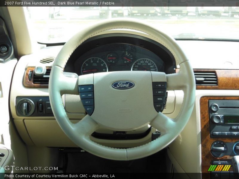 Dark Blue Pearl Metallic / Pebble 2007 Ford Five Hundred SEL