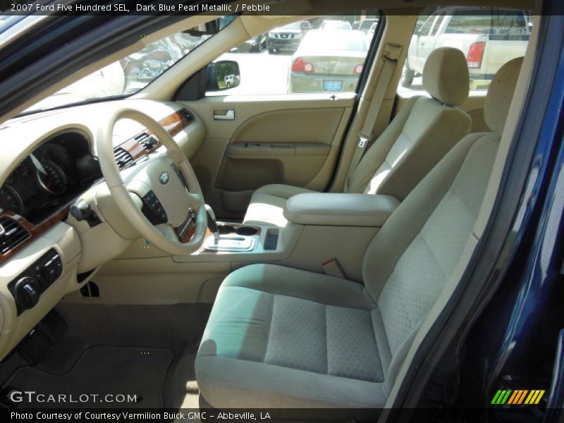 Dark Blue Pearl Metallic / Pebble 2007 Ford Five Hundred SEL