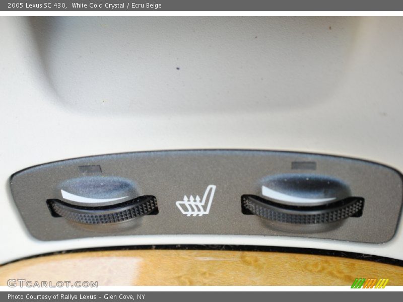 White Gold Crystal / Ecru Beige 2005 Lexus SC 430