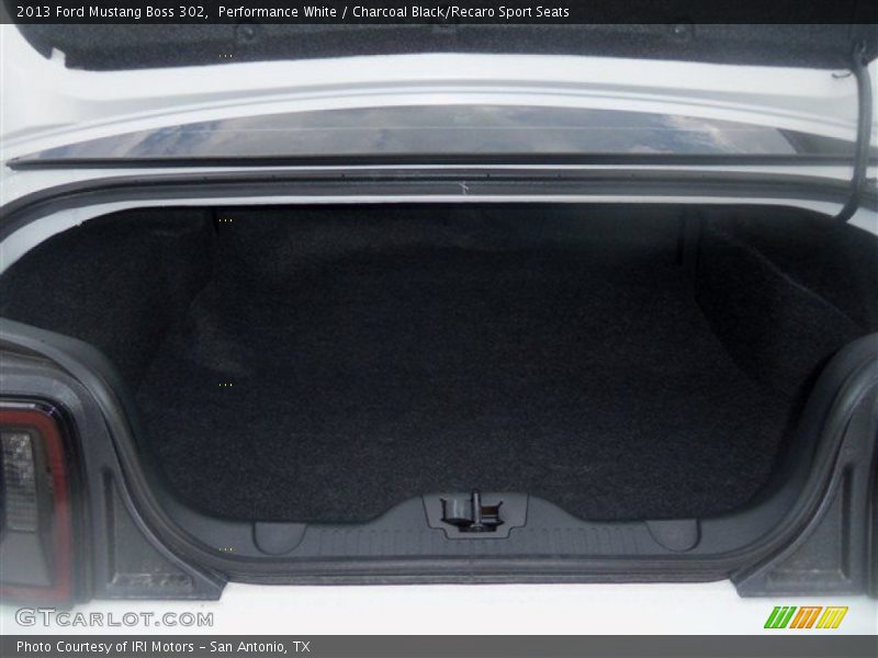  2013 Mustang Boss 302 Trunk