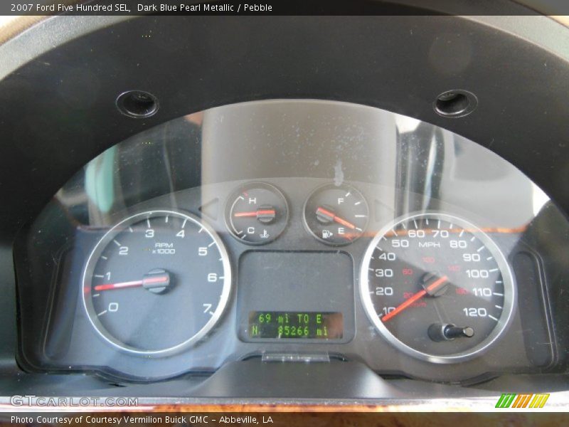 Dark Blue Pearl Metallic / Pebble 2007 Ford Five Hundred SEL