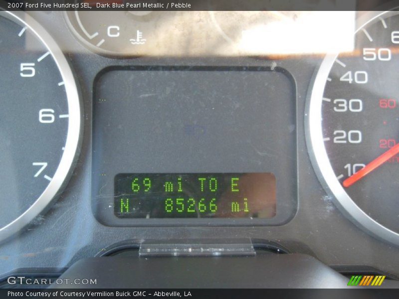 Dark Blue Pearl Metallic / Pebble 2007 Ford Five Hundred SEL