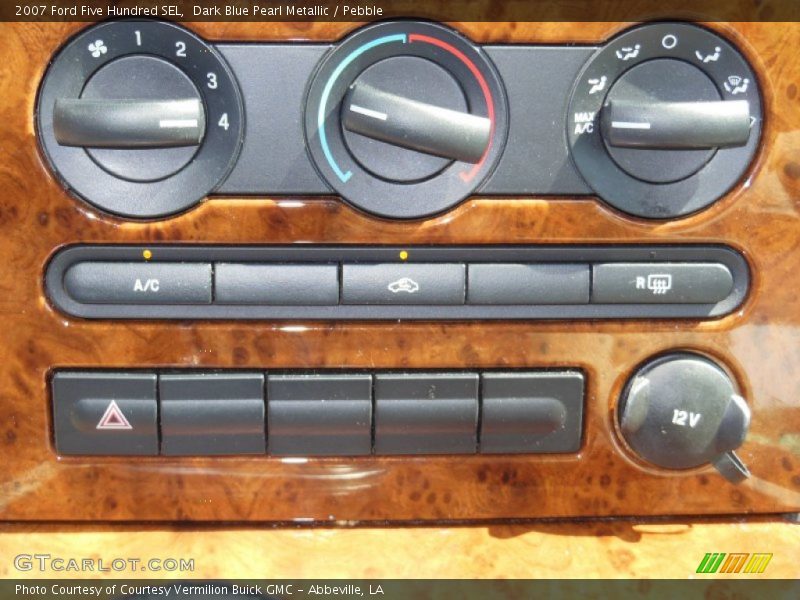 Dark Blue Pearl Metallic / Pebble 2007 Ford Five Hundred SEL