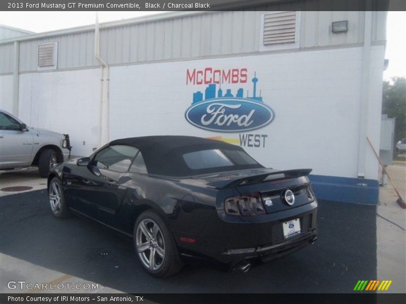 Black / Charcoal Black 2013 Ford Mustang GT Premium Convertible