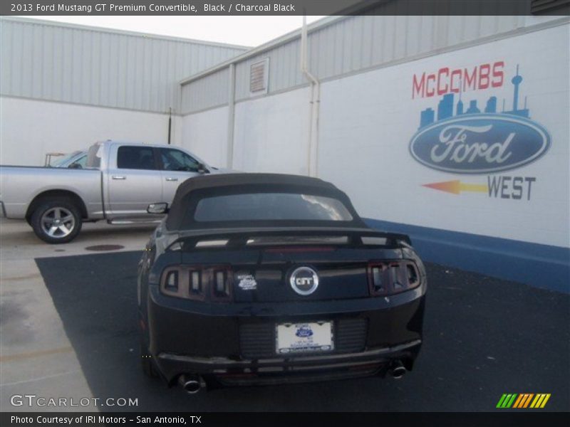 Black / Charcoal Black 2013 Ford Mustang GT Premium Convertible