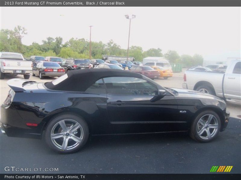 Black / Charcoal Black 2013 Ford Mustang GT Premium Convertible