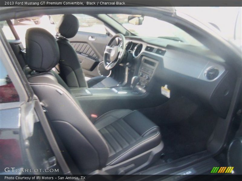 Black / Charcoal Black 2013 Ford Mustang GT Premium Convertible