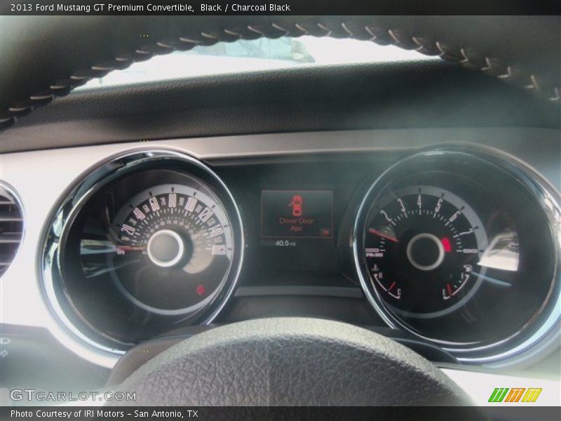 Black / Charcoal Black 2013 Ford Mustang GT Premium Convertible