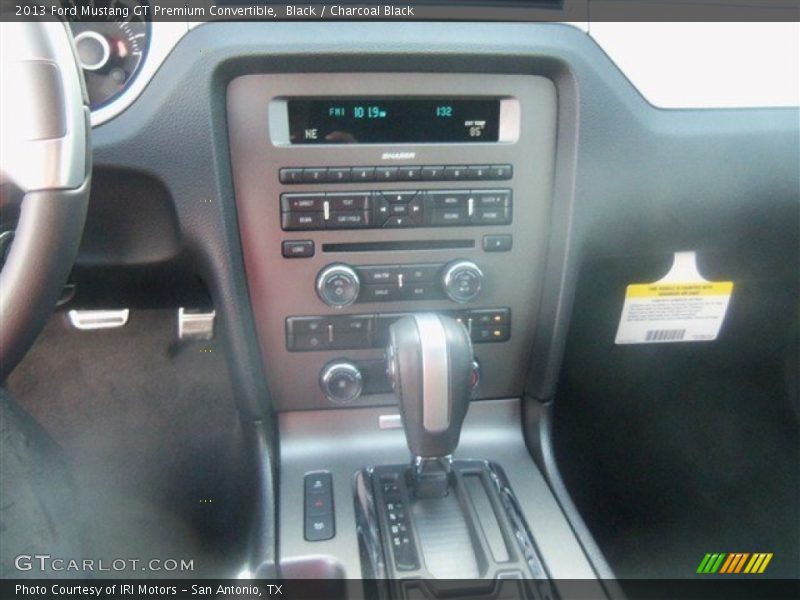 Black / Charcoal Black 2013 Ford Mustang GT Premium Convertible